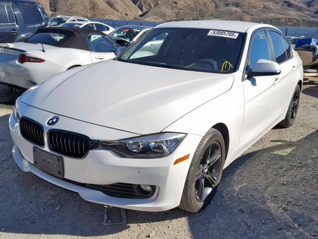 WBA3B1C57EK135263 - 2014 BMW 320 I WHITE photo 2