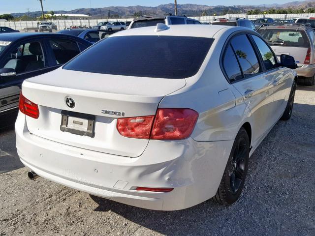 WBA3B1C57EK135263 - 2014 BMW 320 I WHITE photo 4