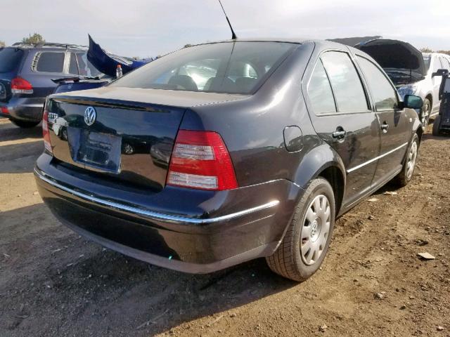 3VWRK69M54M026412 - 2004 VOLKSWAGEN JETTA GL BLACK photo 4