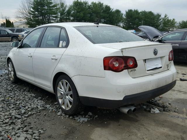 3VWRA7AJ5AM101289 - 2010 VOLKSWAGEN JETTA WOLF WHITE photo 3