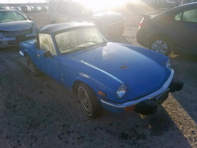 FM46510U - 1976 TRIUMPH CAR SPITFIRE BLUE photo 1