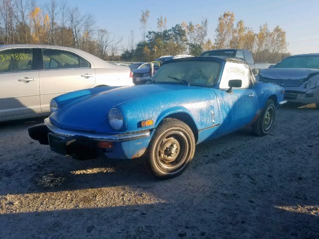 FM46510U - 1976 TRIUMPH CAR SPITFIRE BLUE photo 2