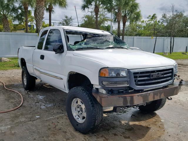 2GTEK19T131340480 - 2003 GMC NEW SIERRA WHITE photo 1