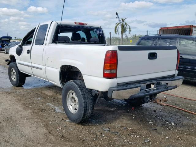 2GTEK19T131340480 - 2003 GMC NEW SIERRA WHITE photo 3