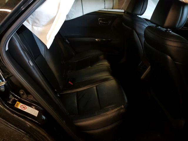 4T1BK1EBXFU178448 - 2015 TOYOTA AVALON XLE BLACK photo 6