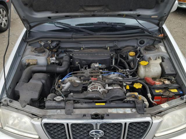 JF1SF65621H704104 - 2001 SUBARU FORESTER S SILVER photo 7