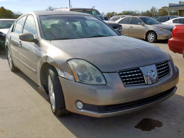 1N4BA41E44C896854 - 2004 NISSAN MAXIMA SE BROWN photo 1