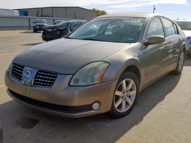 1N4BA41E44C896854 - 2004 NISSAN MAXIMA SE BROWN photo 2