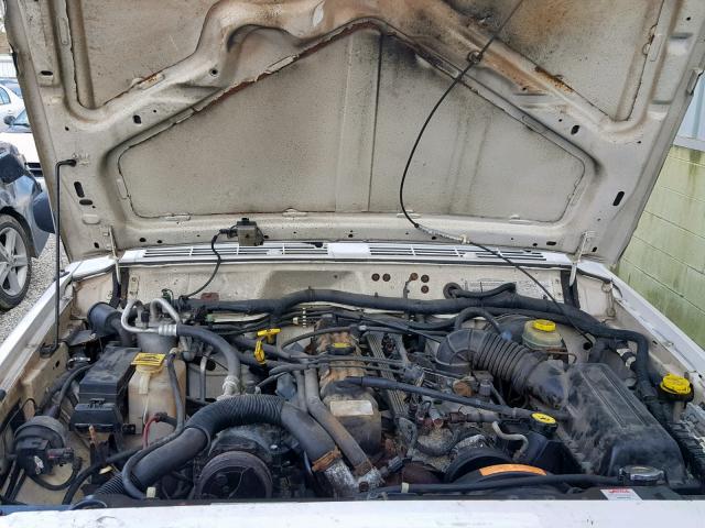 1J4FF58S21L594628 - 2001 JEEP CHEROKEE C WHITE photo 7