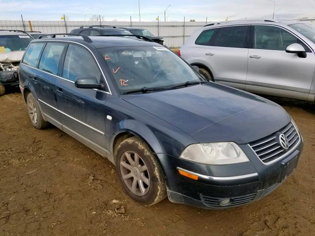 WVWVD63B14E021832 - 2004 VOLKSWAGEN PASSAT GLS TEAL photo 1