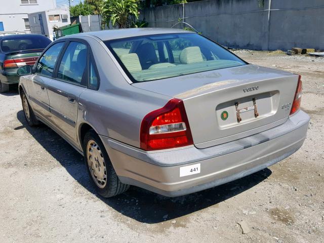 YV1TS94D111155607 - 2001 VOLVO S80 GOLD photo 3