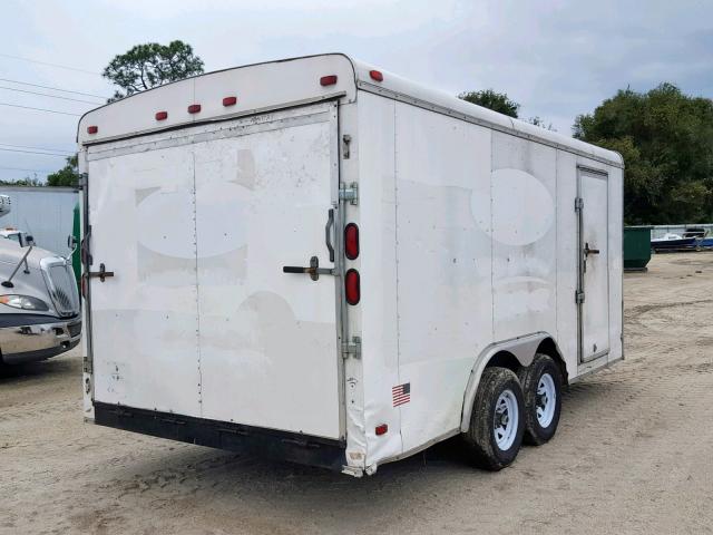 5UZBE1624BD015532 - 2011 UTILITY TRAILER WHITE photo 4