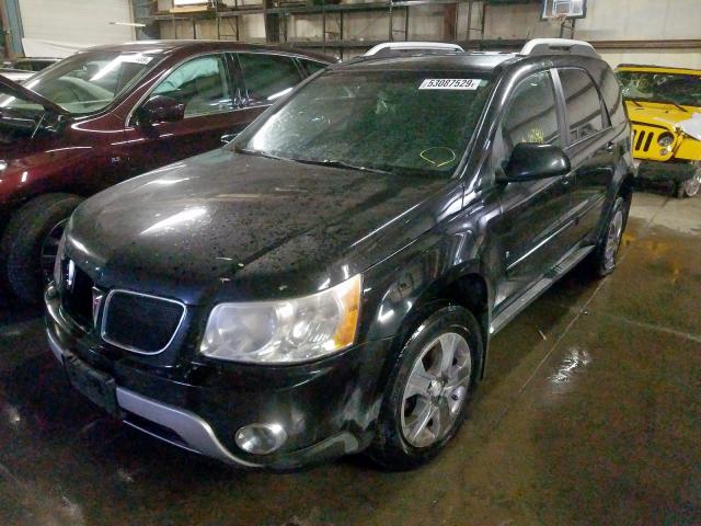 2CKDL43F086008143 - 2008 PONTIAC TORRENT BLACK photo 2