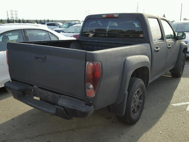 1GCDS136858136225 - 2005 CHEVROLET COLORADO BLACK photo 4