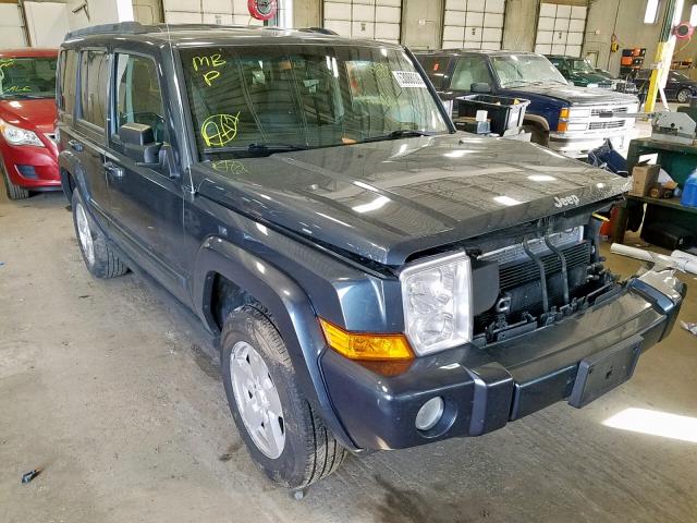 1J8HG48K38C188432 - 2008 JEEP COMMANDER გრაფიტი ფოტო 1