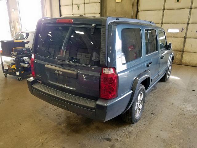 1J8HG48K38C188432 - 2008 JEEP COMMANDER გრაფიტი ფოტო 4