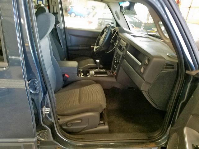 1J8HG48K38C188432 - 2008 JEEP COMMANDER გრაფიტი ფოტო 5