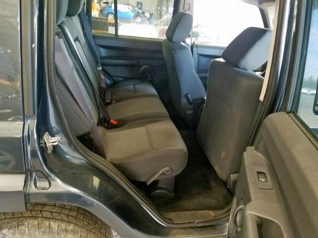 1J8HG48K38C188432 - 2008 JEEP COMMANDER გრაფიტი ფოტო 6