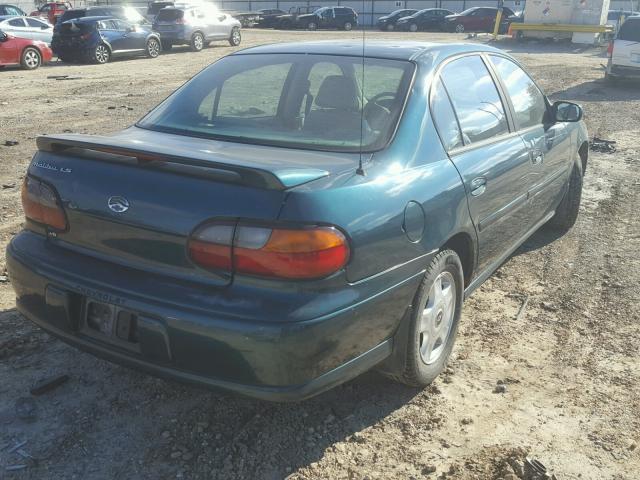 1G1NE52J616146856 - 2001 CHEVROLET MALIBU LS 绿色 照片 4