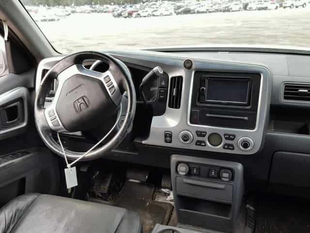 2HJYK16516H511092 - 2006 HONDA RIDGELINE SILVER photo 9