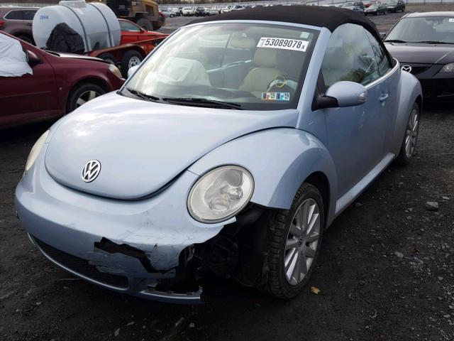 3VWRG3ALXAM009765 - 2010 VOLKSWAGEN NEW BEETLE 蓝色 照片 2