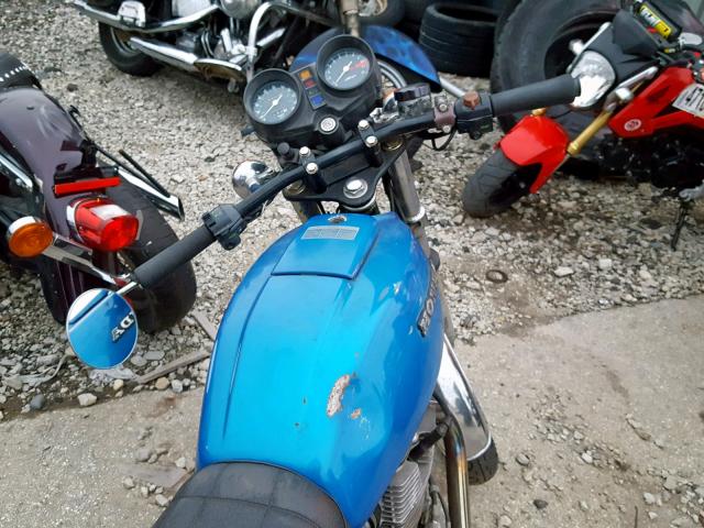 CB400T4013573 - 1978 HONDA MOTORCYCLE BLUE photo 5