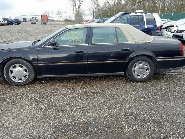 1G6KD54Y33U233560 - 2003 CADILLAC DEVILLE BLACK photo 10