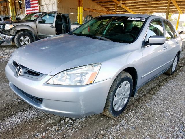 1HGCM56363A065080 - 2003 HONDA ACCORD LX SILVER photo 2