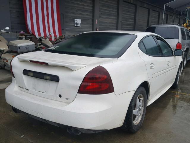 2G2WP522741151109 - 2004 PONTIAC GRAND PRIX WHITE photo 4