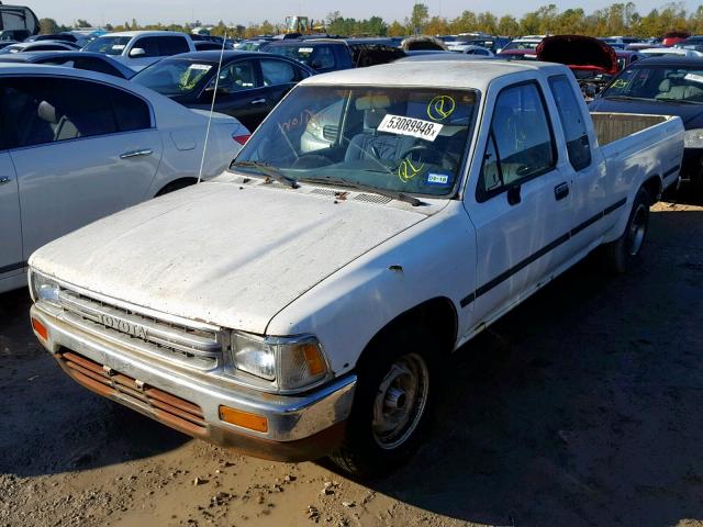 JT4RN93S8K0007582 - 1989 TOYOTA PICKUP 1/2 WHITE photo 2