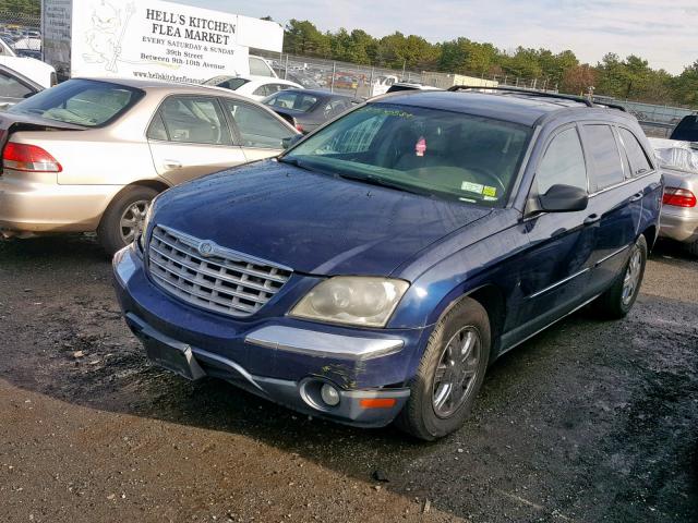 2C8GF68485R663805 - 2005 CHRYSLER PACIFICA T BLUE photo 2