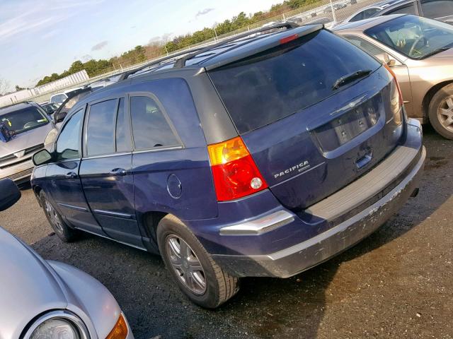 2C8GF68485R663805 - 2005 CHRYSLER PACIFICA T BLUE photo 3