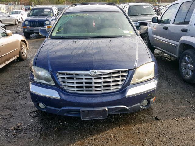 2C8GF68485R663805 - 2005 CHRYSLER PACIFICA T BLUE photo 9