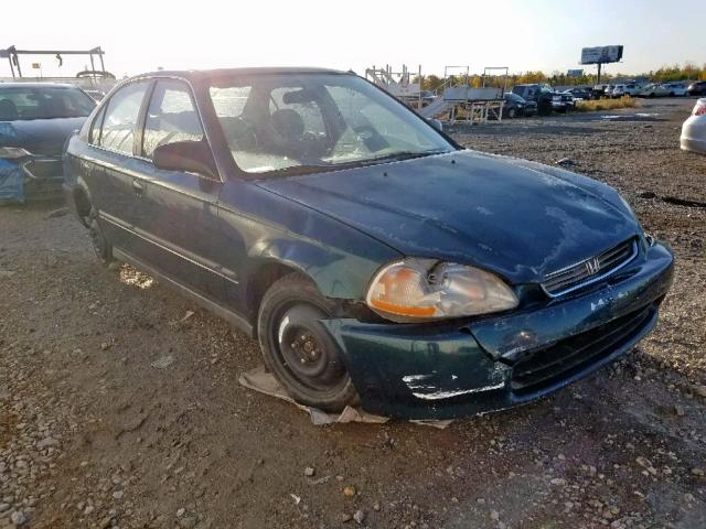 2HGEJ6671TH551761 - 1996 HONDA CIVIC LX GREEN photo 1