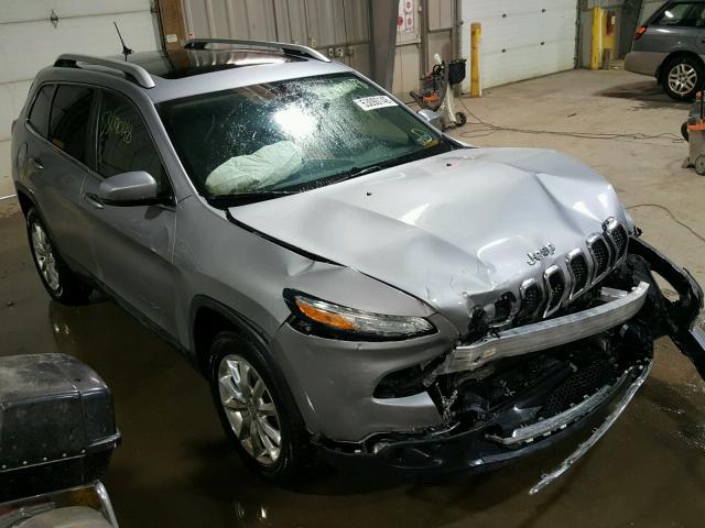 1C4PJMDS5FW587901 - 2015 JEEP CHEROKEE L SILVER photo 1