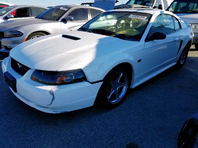 1FAFP42X5YF175298 - 2000 FORD MUSTANG GT WHITE photo 2