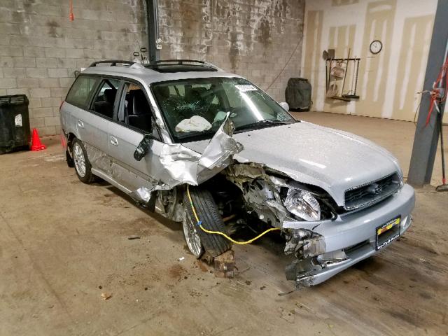 4S3BH625147303959 - 2004 SUBARU LEGACY L S SILVER photo 1