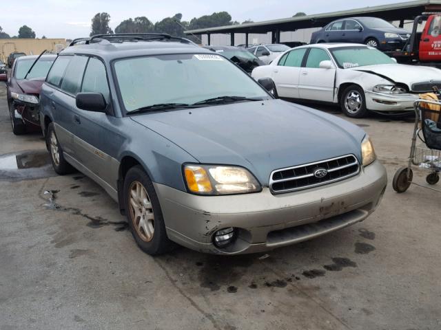 4S3BH665717655045 - 2001 SUBARU LEGACY OUT GREEN photo 1