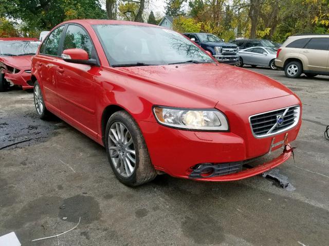 YV1390MS2A2491217 - 2010 VOLVO S40 2.4I RED photo 1