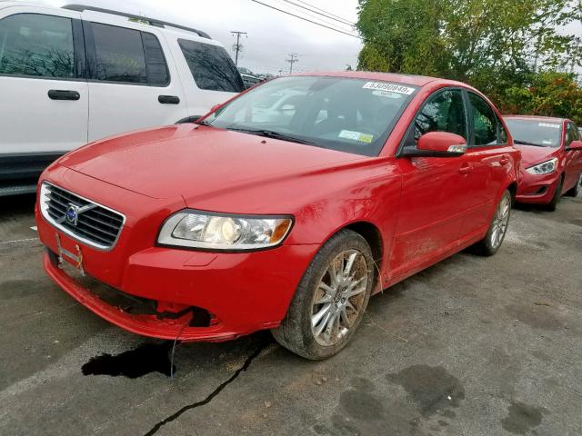 YV1390MS2A2491217 - 2010 VOLVO S40 2.4I RED photo 2