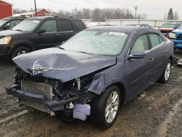 1G11C5SL7FF248308 - 2015 CHEVROLET MALIBU 1LT 蓝色 照片 2