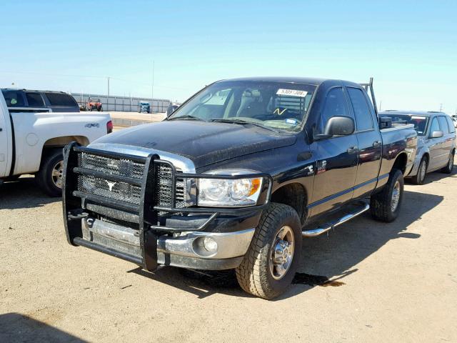 3D7KS28A98G153257 - 2008 DODGE RAM 2500 S შავი ფოტო 2