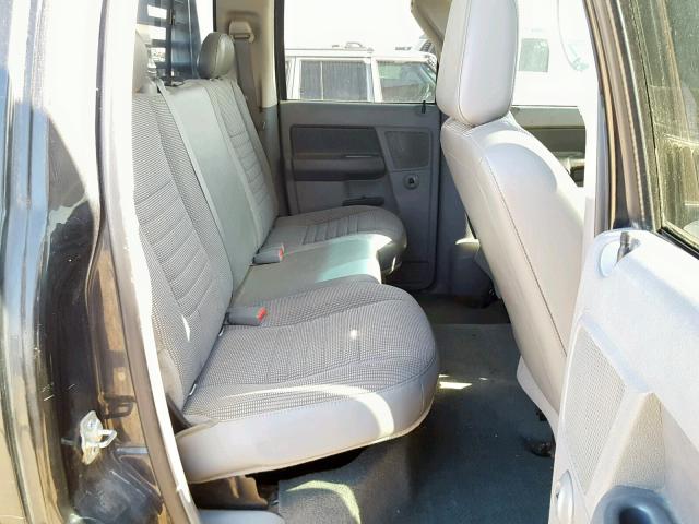 3D7KS28A98G153257 - 2008 DODGE RAM 2500 S შავი ფოტო 6