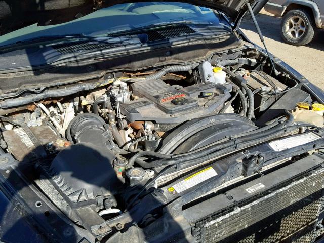 3D7KS28A98G153257 - 2008 DODGE RAM 2500 S შავი ფოტო 7