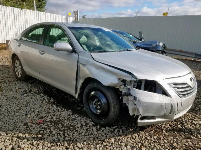 4T1BB46K38U041435 - 2008 TOYOTA CAMRY HYBR SILVER photo 1