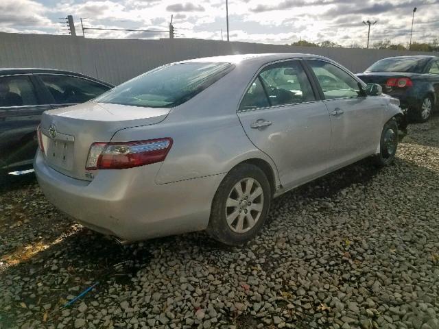 4T1BB46K38U041435 - 2008 TOYOTA CAMRY HYBR SILVER photo 4