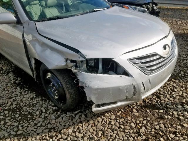 4T1BB46K38U041435 - 2008 TOYOTA CAMRY HYBR SILVER photo 9