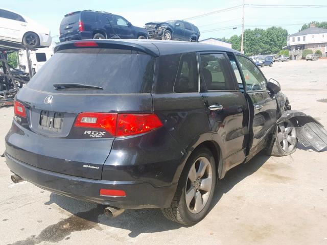 5J8TB18288A013962 - 2008 ACURA RDX BLACK photo 4