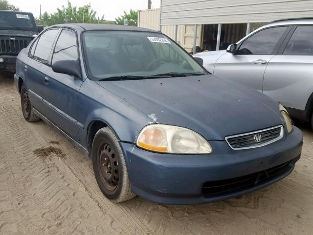 2HGEJ6625VH529821 - 1997 HONDA CIVIC DX BLUE photo 1