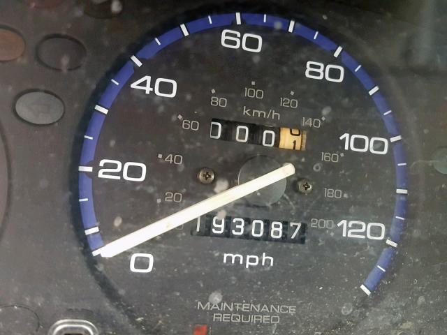 2HGEJ6625VH529821 - 1997 HONDA CIVIC DX BLUE photo 8